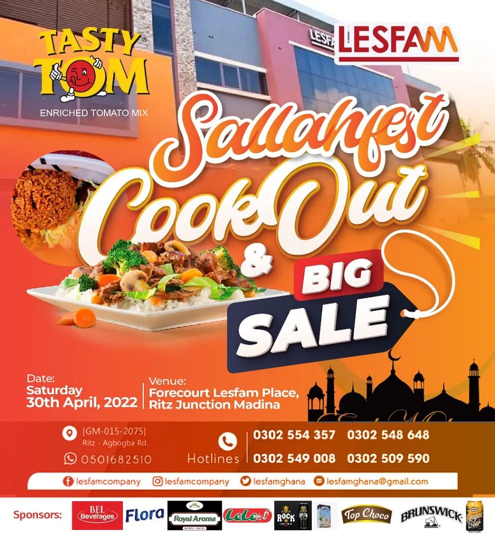 Tasty Tom To Headline  Lesfam Sallahfest & Cookout On 30th April,2022